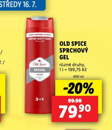 OLD SPICE SPRCHOV GEL