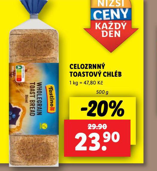CELOZRNN TOASTOV CHLB