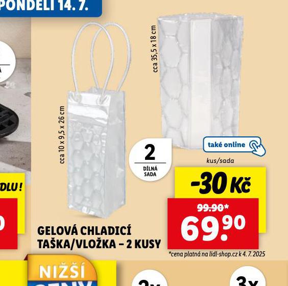 GELOV CHLADIC TAKA / VLOKA