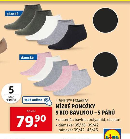 NZK PONOKY S BIO BAVLNOU