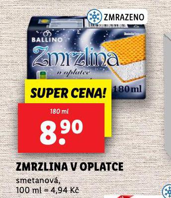 ZMRZLINA V OPLATCE