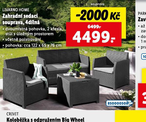 ZAHRADN SEDAC SOUPRAVA