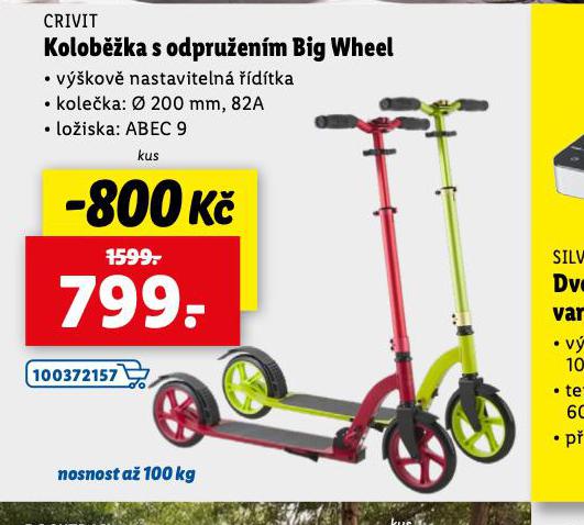 KOLOB̎KA S ODPRUENM BIG WHEEL