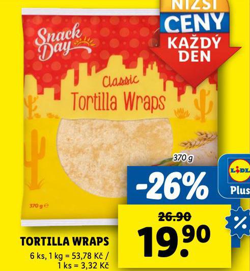 TORTILLA WRAPS