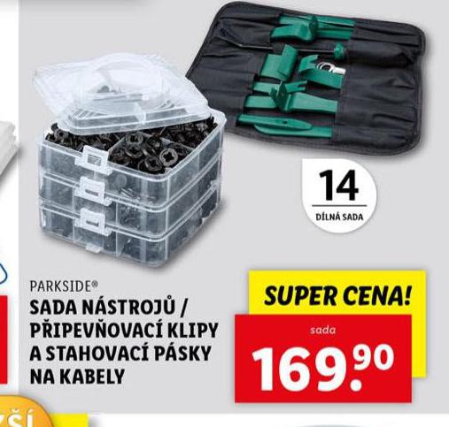 SADA NSTROJ / PIPEVOVAC KLIPY A STAHOVAC PSKY NA KABELY