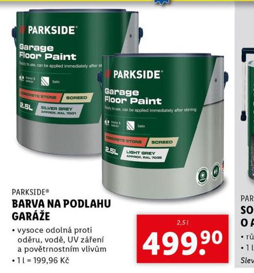BARVA PODLAHU GARE
