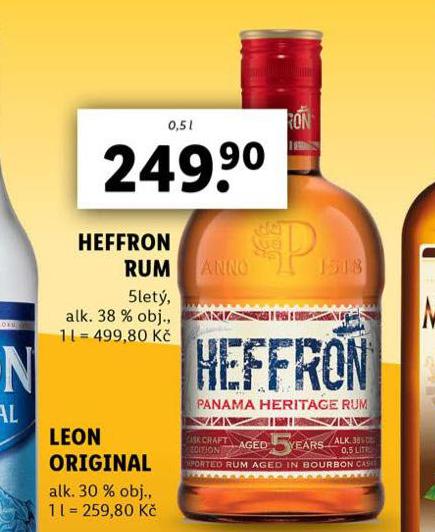 HEFFRON RUM