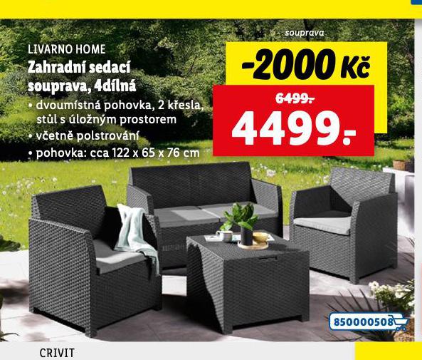 ZAHRADN SEDAC SOUPRAVA
