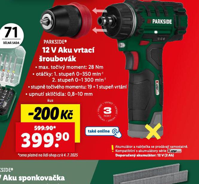 12 V AKU VRTAC ROUBOVK