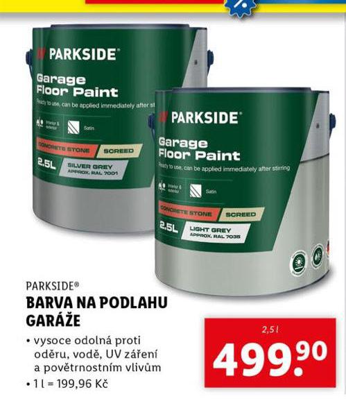 BARVA NA PODLAHU GARE