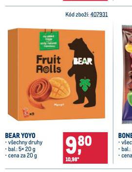 BEAR YOYO