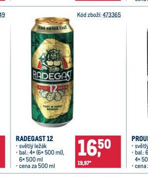 PIVO RADEGAST RYZE HOK 12