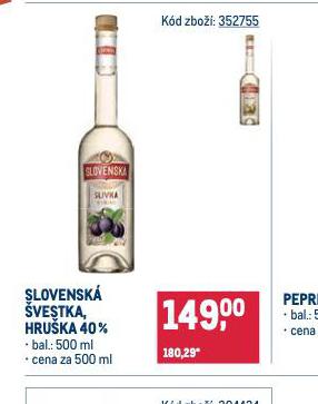 SLOVENSK VESTKA, HRUKA