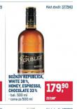 BOKOV REPUBLICA, WHITE, HONEY, ESPRESSO, CHOCOLATE