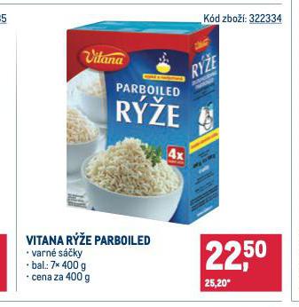 VITANA RݎE PARBOILED