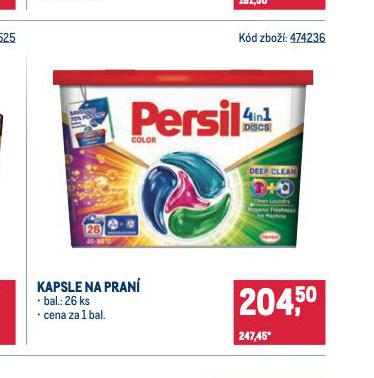 PERSIL KAPSLE NA PRAN
