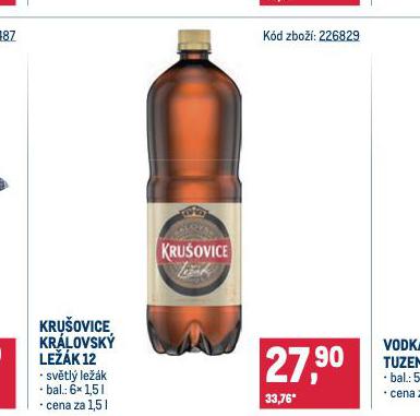 PIVO KRUOVICE 12 KRLOVSK LEK