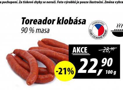 TOREADOR KLOBSA