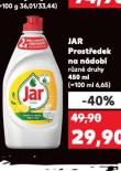 JAR PROSTŘEDEK NA MYTÍ NÁDOBÍ