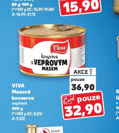 VIVA MASOV KONZERVA