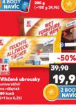 VLHČENÉ UBROUSKY