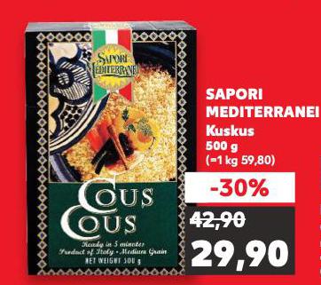 SAPORI MEDITERRANEI KUSKUS