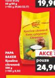 PAPA BAKER KYSELINA CITRONOV