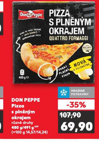 DON PEPPE PIZZA S PLNNM OKRAJEM