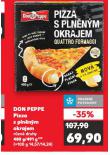 DON PEPPE PIZZA S PLNĚNÝM OKRAJEM