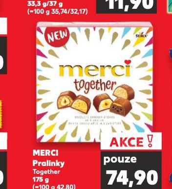 MERCI PRALINKY