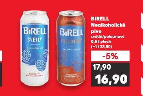 BIRELL NEALKOHOLICK PIVO