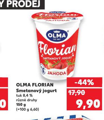 OLMA FLORIAN SMETANOV JOGURT