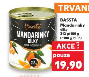 BASSTA MANDARINKY