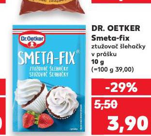 DR. OETKER SMETA-FIX