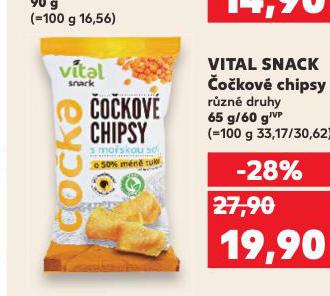 VITAL SNACK OKOV CHIPSY