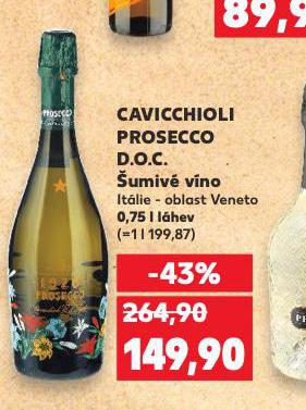 CAVICCHIOLI PROSECCO DOC
