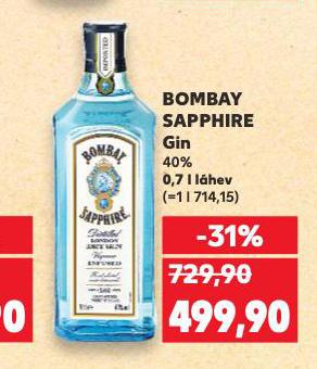 BOMBAY SAPPHIRE GIN