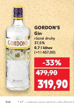 GORDON'S GIN