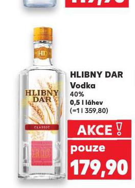 HLIBNY DAR VODKA