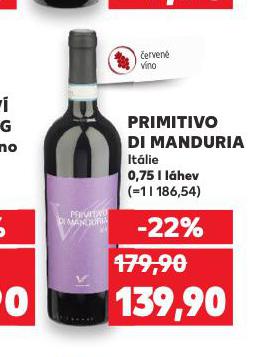 PRIMITIVO DI MANDURIA