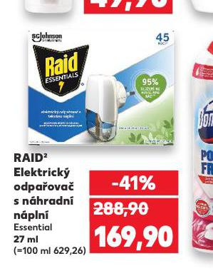 RAID ELEKTRICK ODPAOVA NHRADN