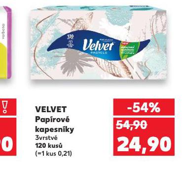 VELVET PAPROV KAPESNKY