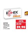 KOTEX DÁMSKÉ TAMPONY