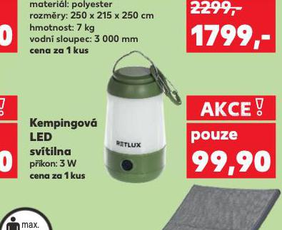 KEMPINGOV LED SVTILNA