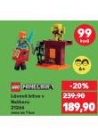 LEGO MINECRAFT LÁVOVÁ BITVA V NETHERU