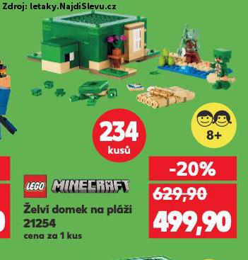 LEGO MINECRAFT ELV DOMEK NA PLI