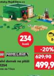 LEGO MINECRAFT ŽELVÍ DOMEK NA PLÁŽI