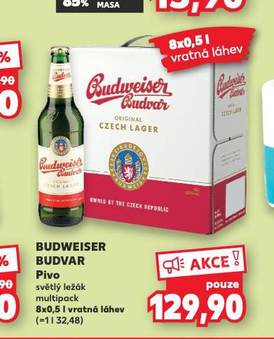 PIVO BUDWEISER BUDVAR