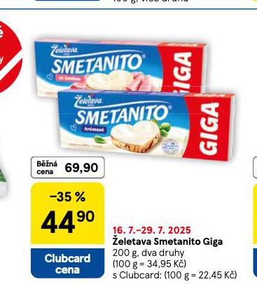 ELETAVA SMETANITO GIGA