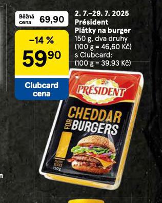PRSIDENT PLTKY NA BURGER